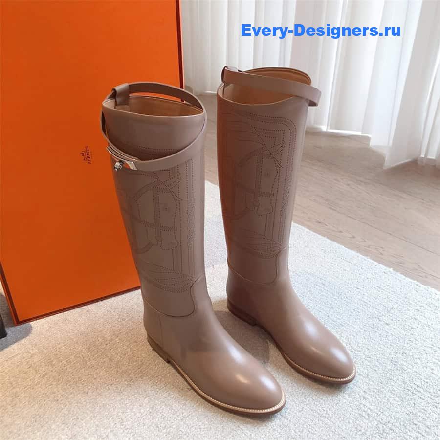 H**me5 logo jumping boots