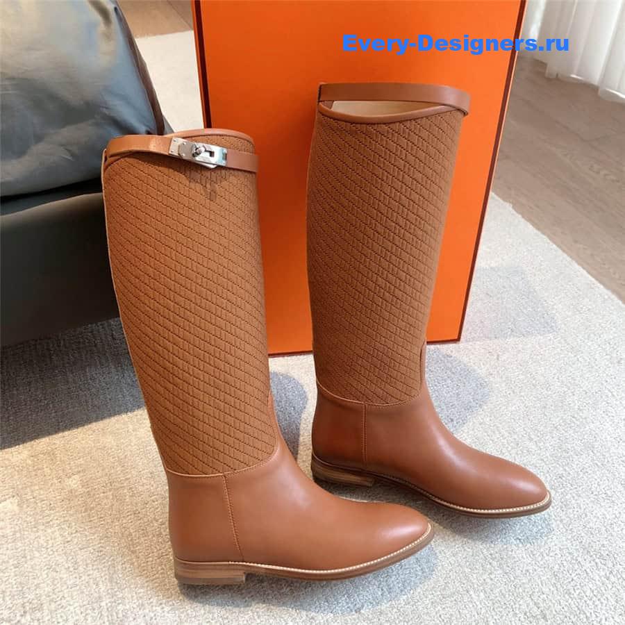 H**me5 jumping boot brown