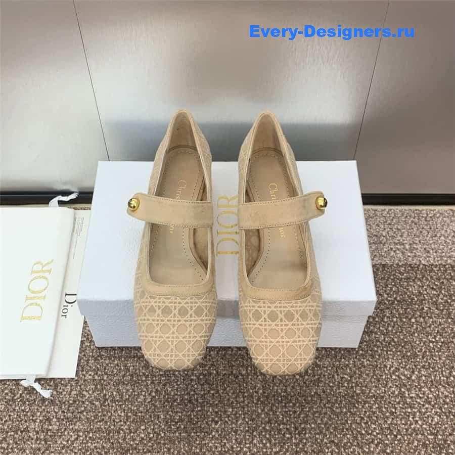 D10r mary jane nude transparent mesh pumps