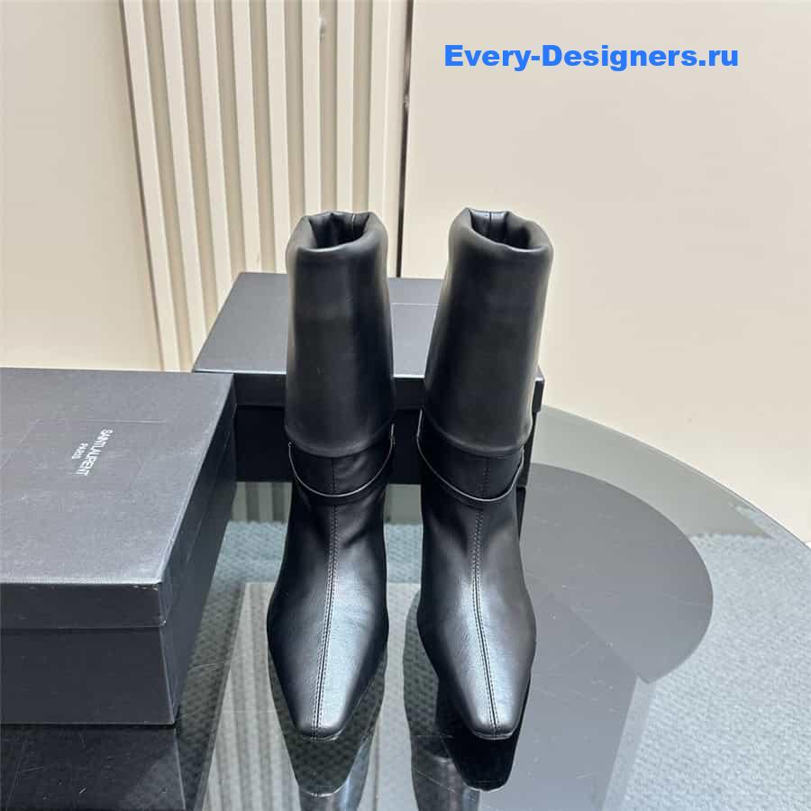 Y51 side zipper ankle boots