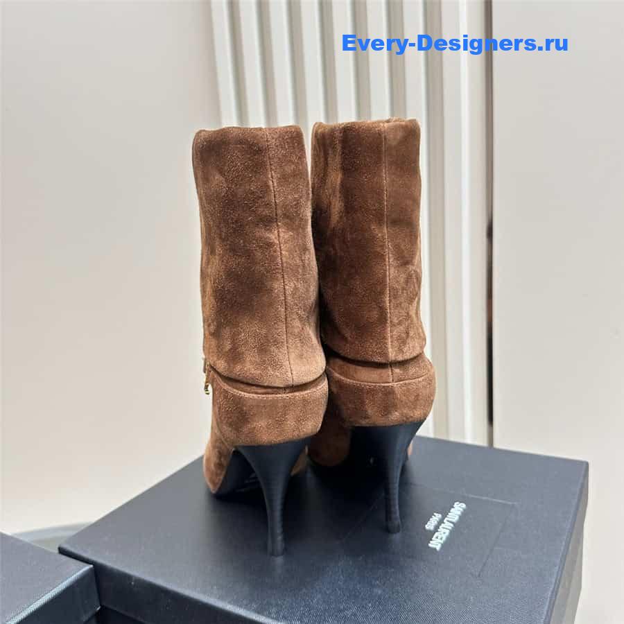 Y51 side zipper ankle boots