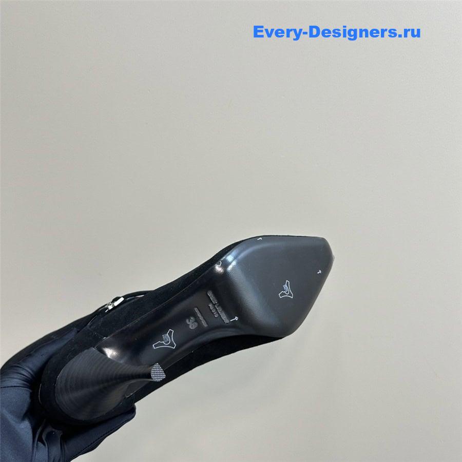 Y51 side zipper ankle boots