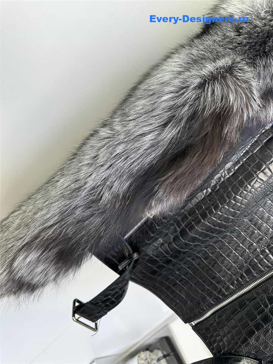 Dolce & Gabbana d&g fur coat