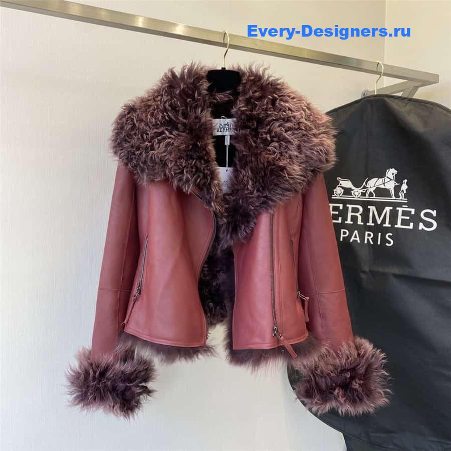 H**me5 shearling coat