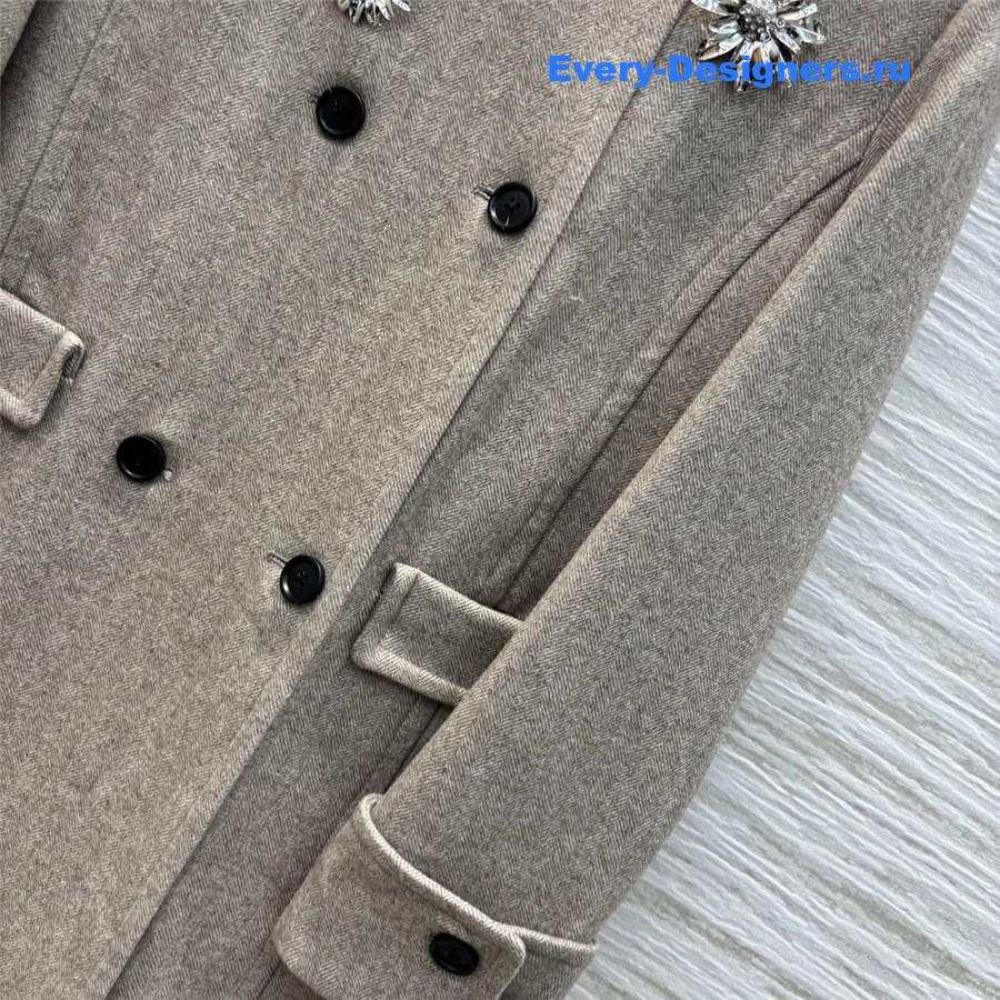 M1um1u doll collar coat