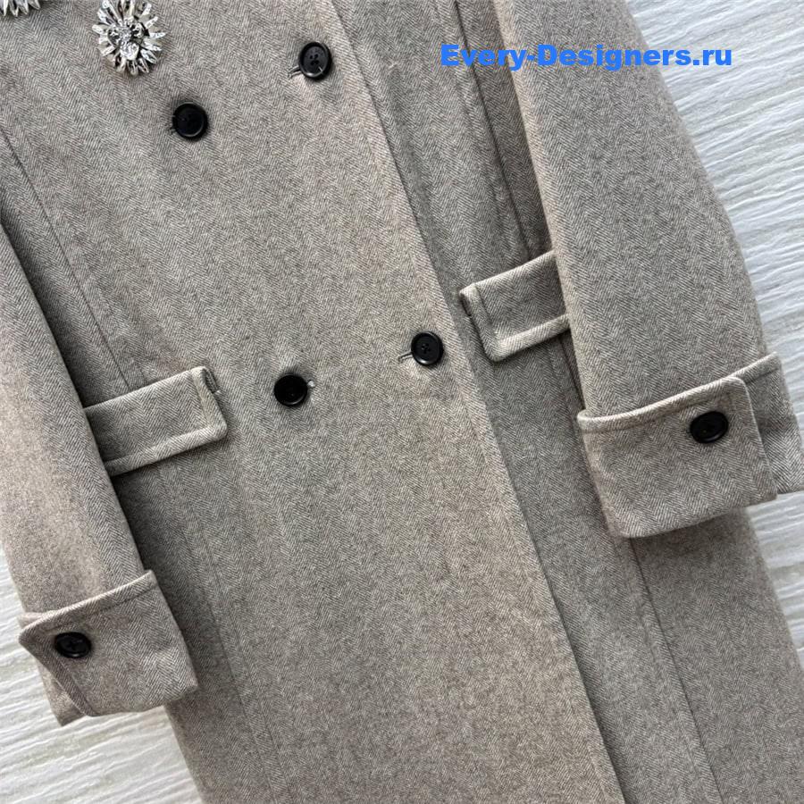 M1um1u doll collar coat