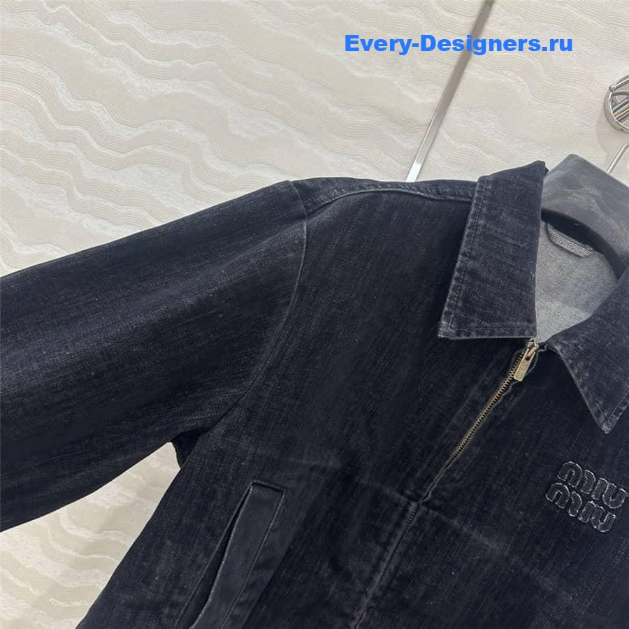 M1um1u denim jacket