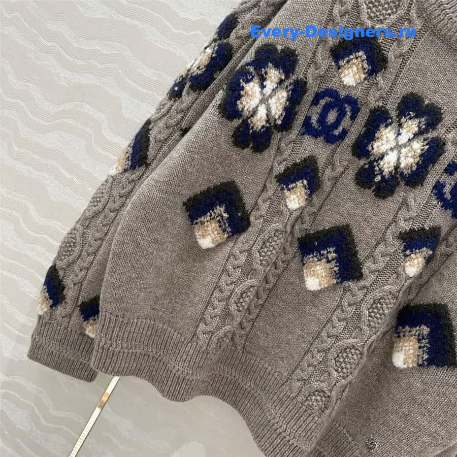 CC Ski Knit Sweater Grey