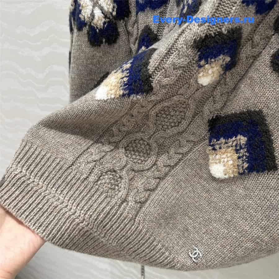 CC Ski Knit Sweater Grey