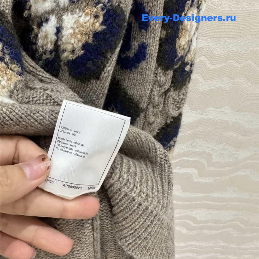 CC Ski Knit Sweater Grey