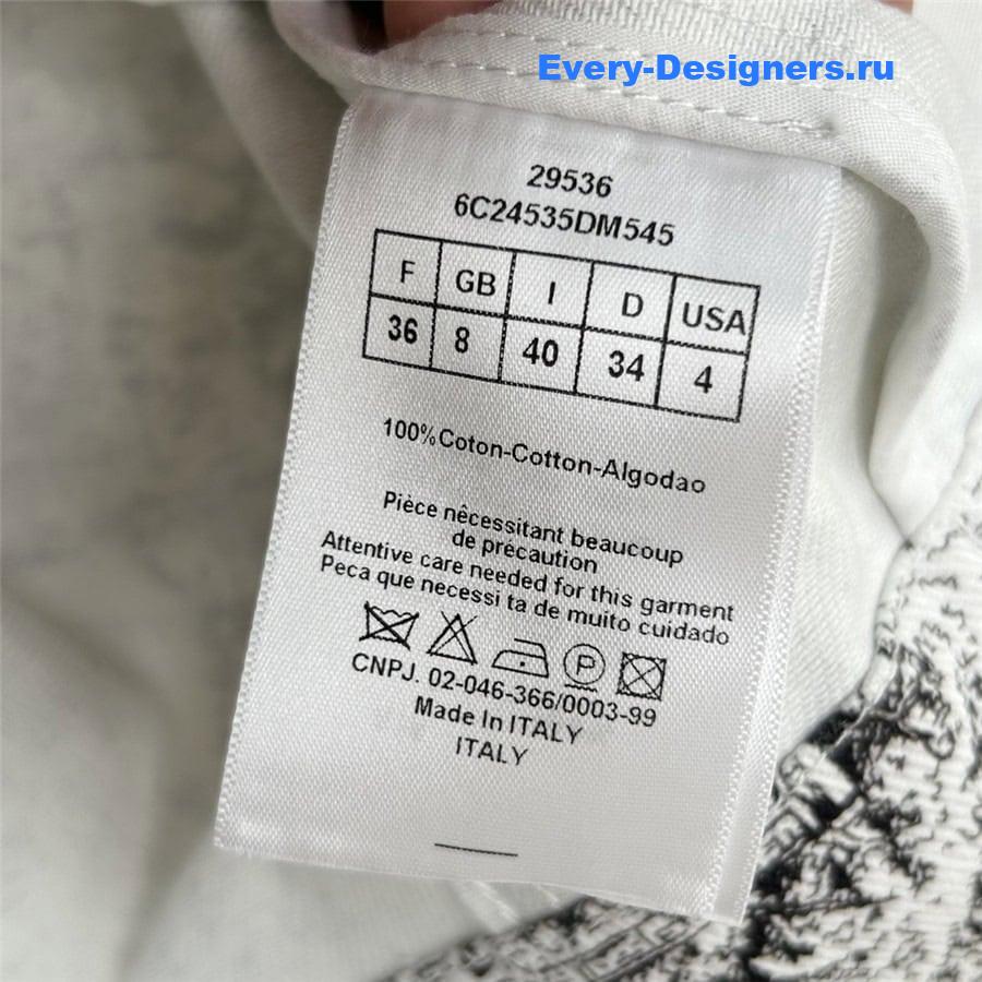 D10r scotland motif denim jacket