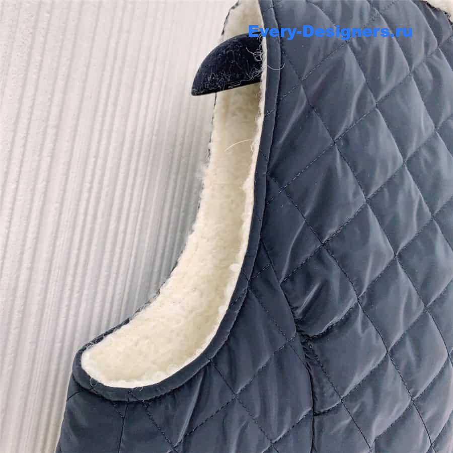 cc lambswool quilted D1am0nd vest