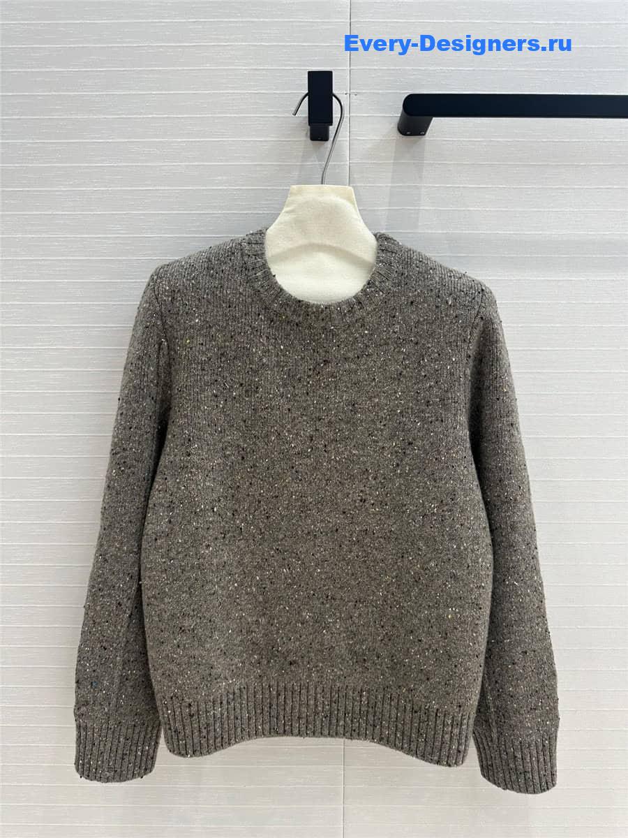 b0tt*ga Ven*ta wool blend sweater taupe
