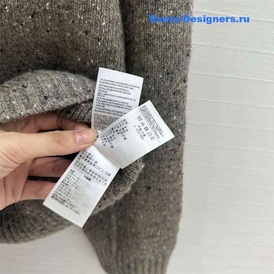 b0tt*ga Ven*ta wool blend sweater taupe