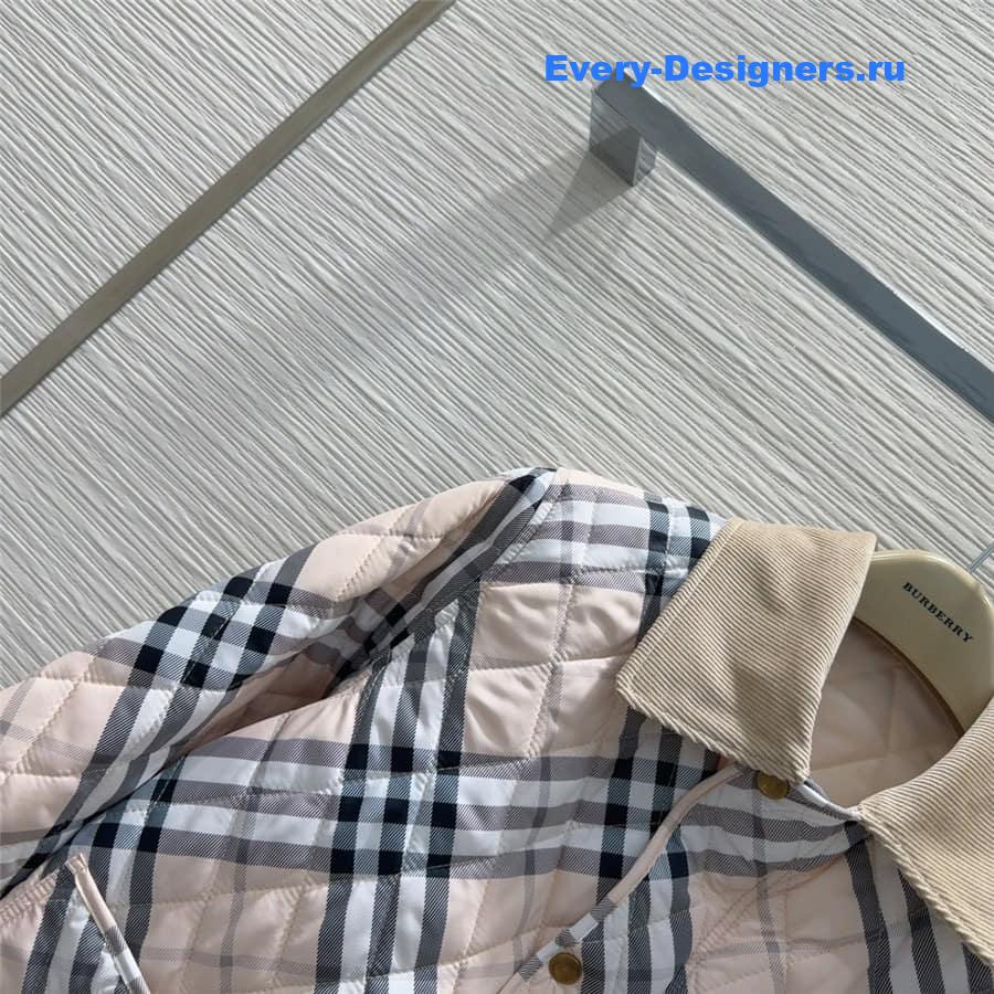 Bv*b*rry classic check jacket