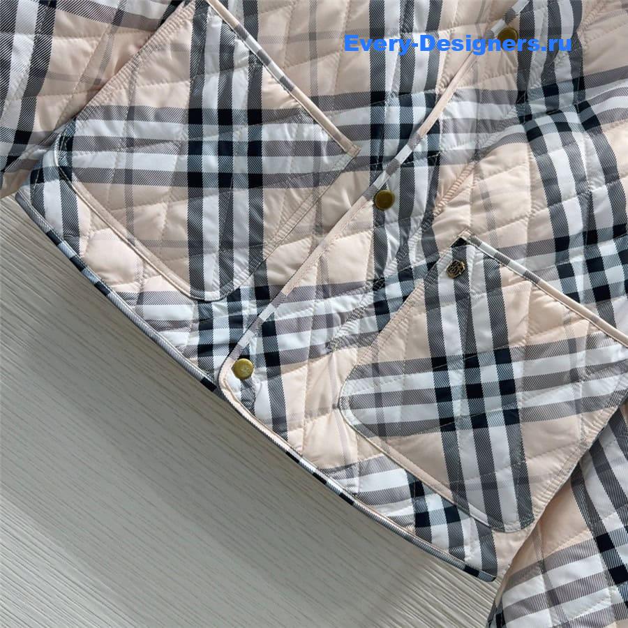 Bv*b*rry classic check jacket