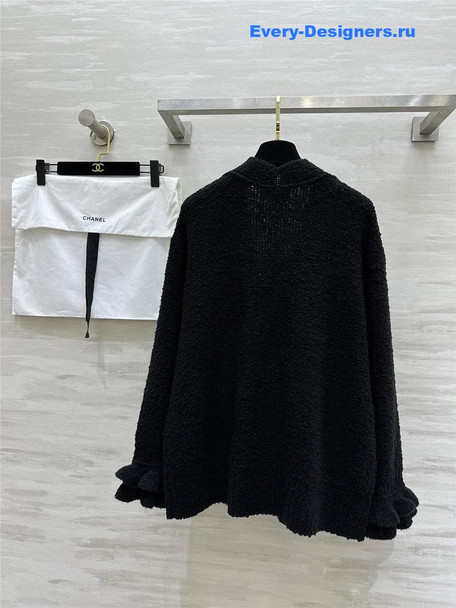 CC Wool Cashmere + Silk Cardigan