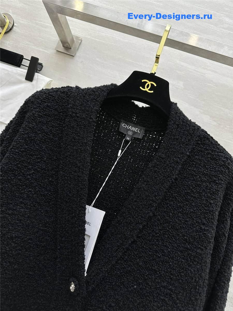 CC Wool Cashmere + Silk Cardigan