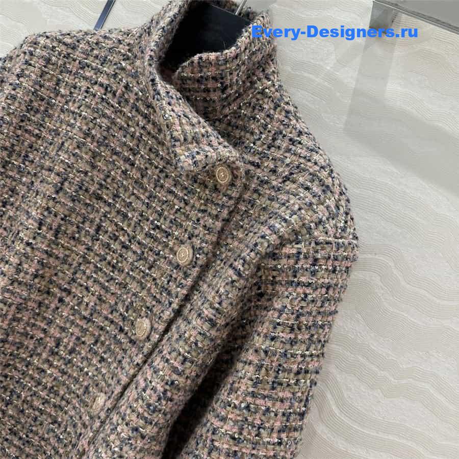 CC Vintage Check Soft Tweed Jacket