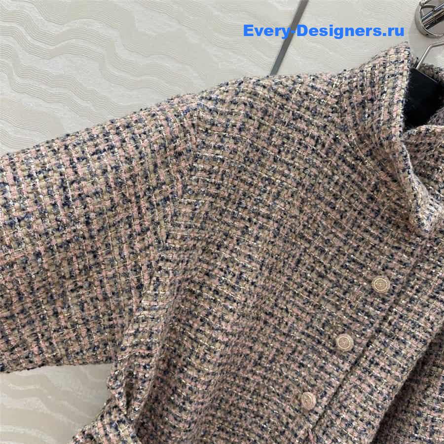 CC Vintage Check Soft Tweed Jacket