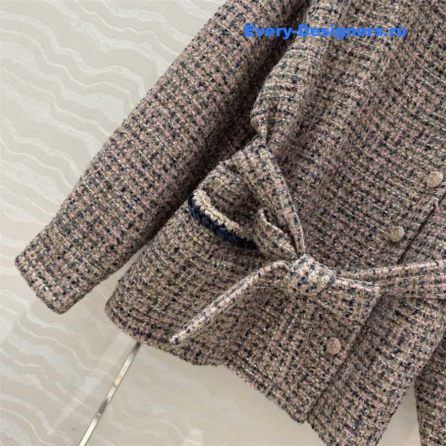 CC Vintage Check Soft Tweed Jacket