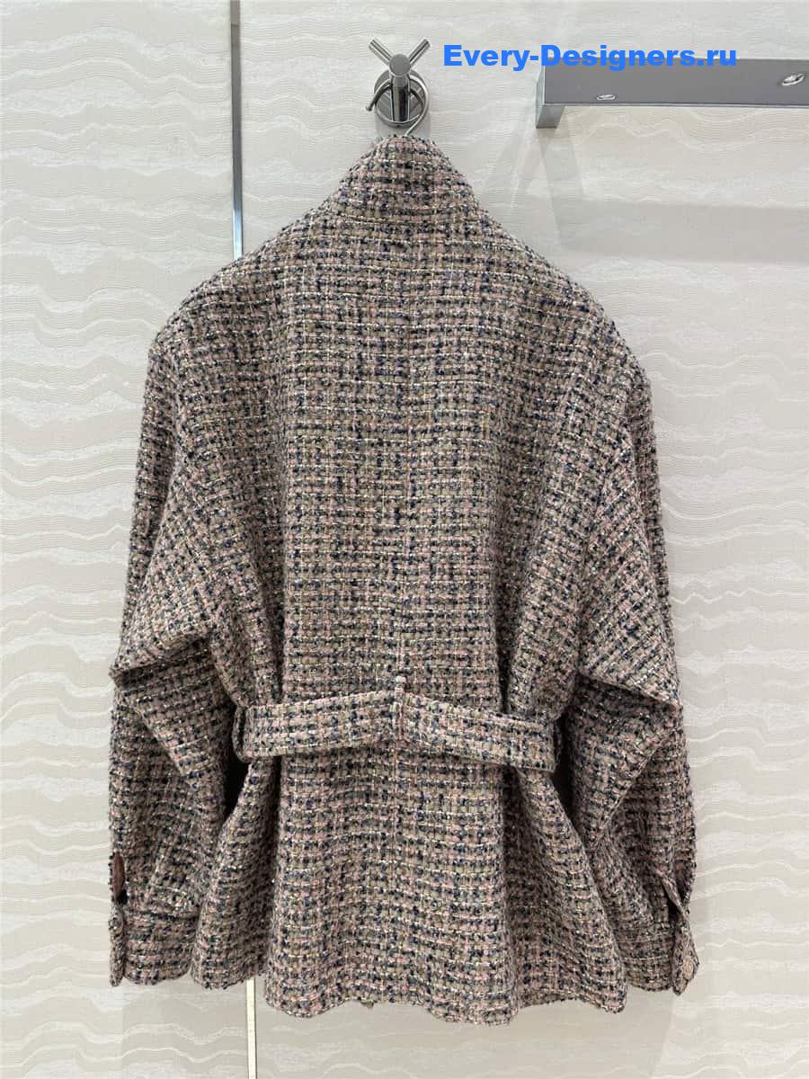 CC Vintage Check Soft Tweed Jacket