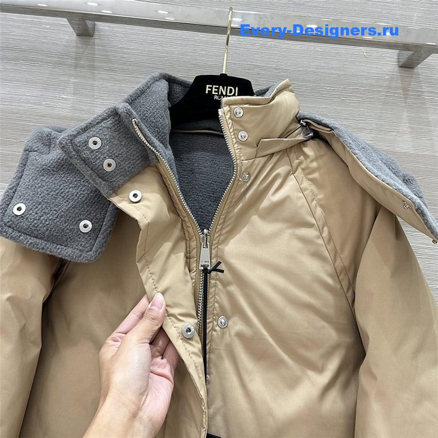 F**di reversible down jacket