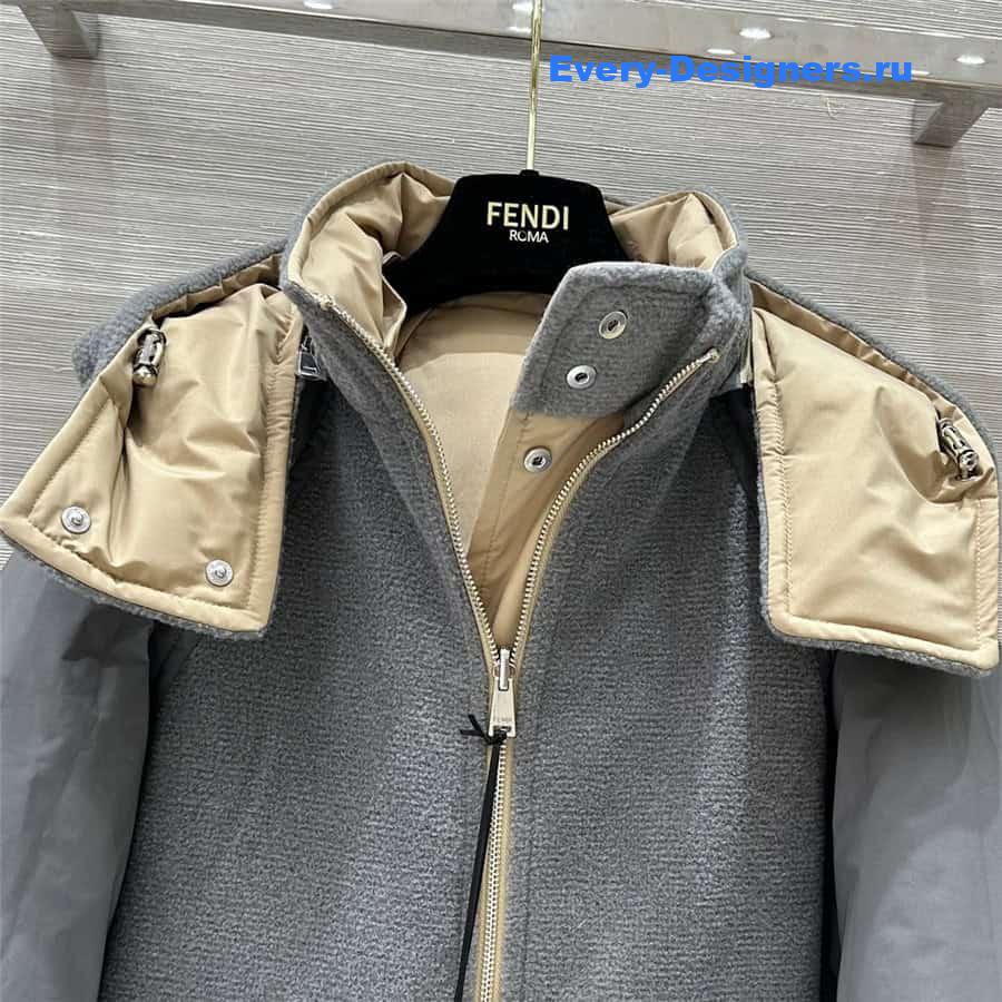 F**di reversible down jacket