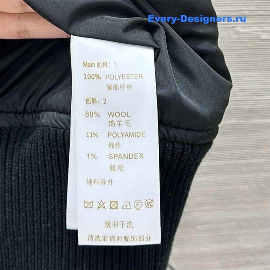 l0vis Vvtt0n lv logo short down jacket