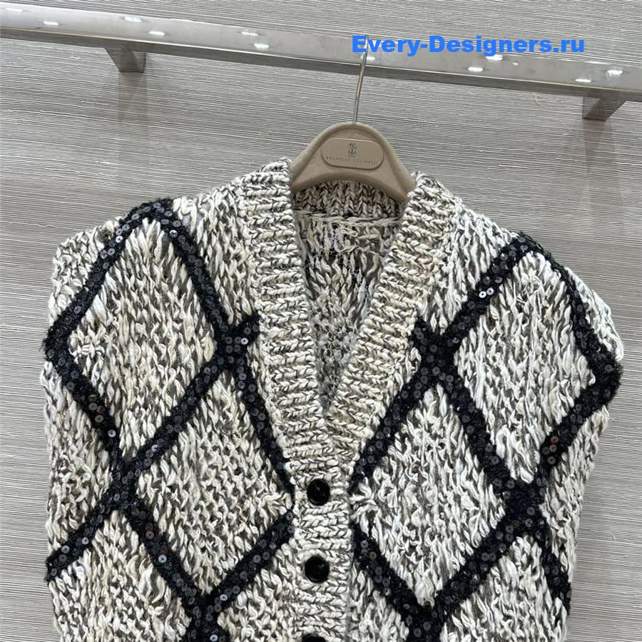 BC Cropped Crochet Vest