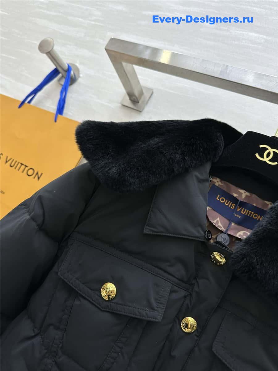 l0vis Vvtt0n lv lapel down jacket