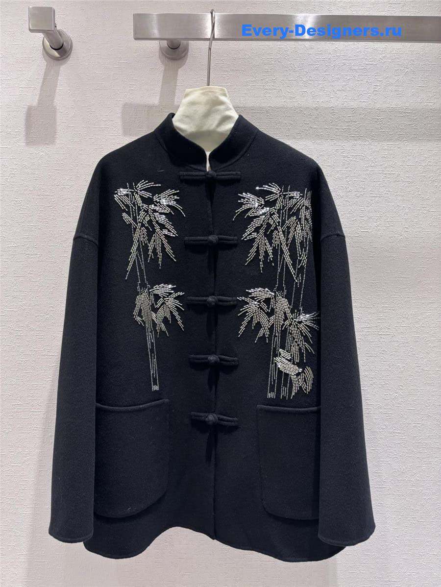 D10r new chinese style cashmere coat