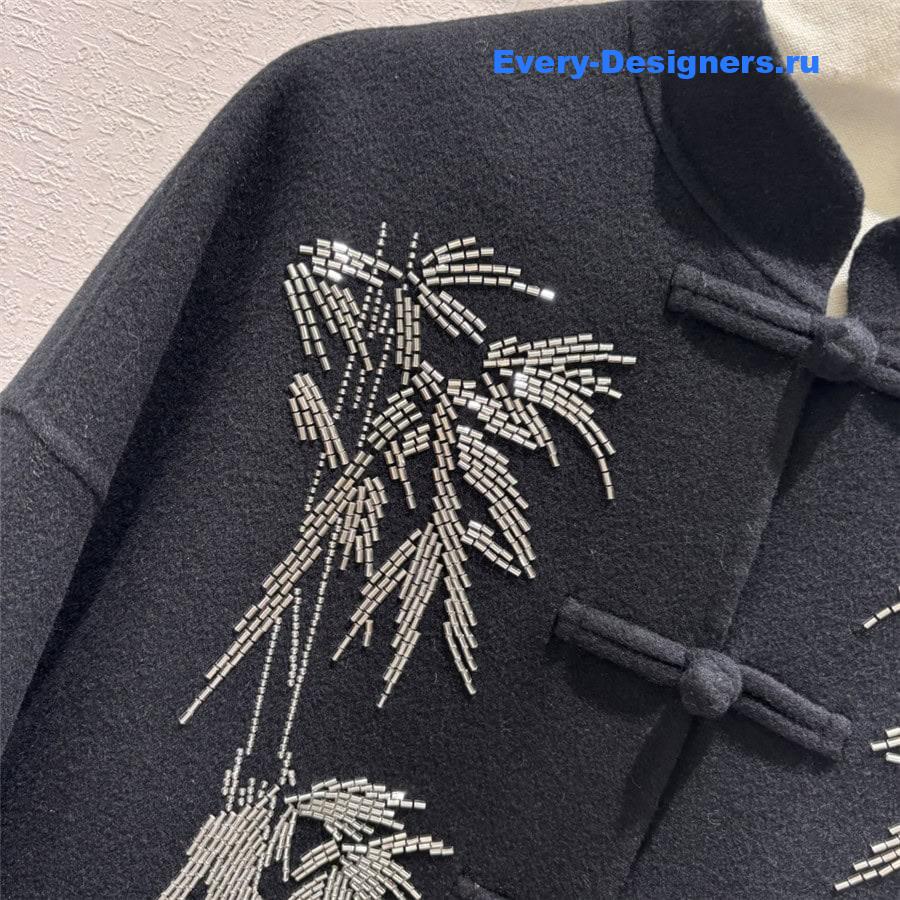 D10r new chinese style cashmere coat