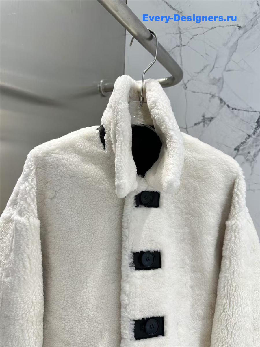 D10r double-sided sheepskin fur coat
