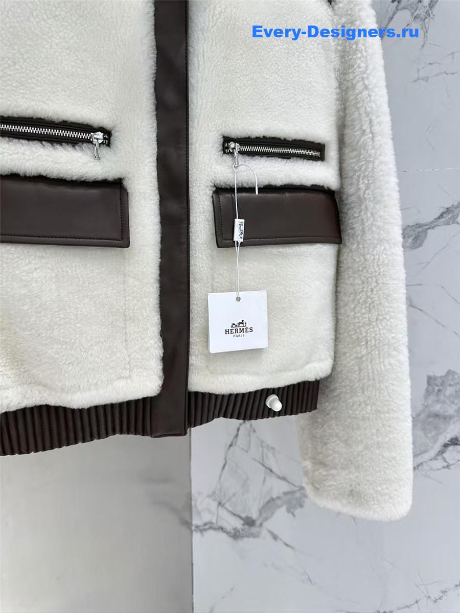 H**me5 sheepskin shearling coat