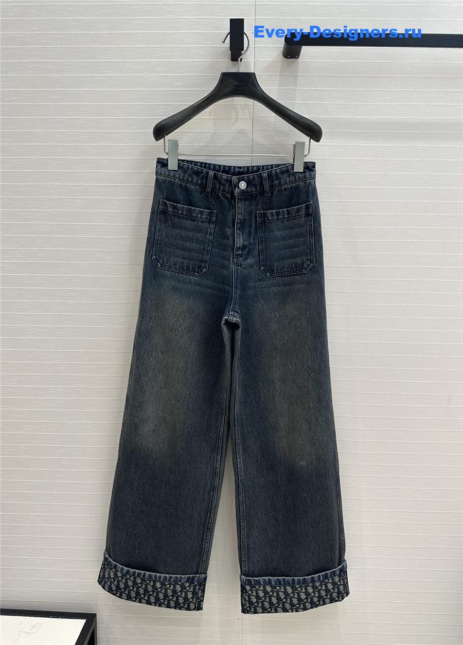 D10r high waist wide leg jeans