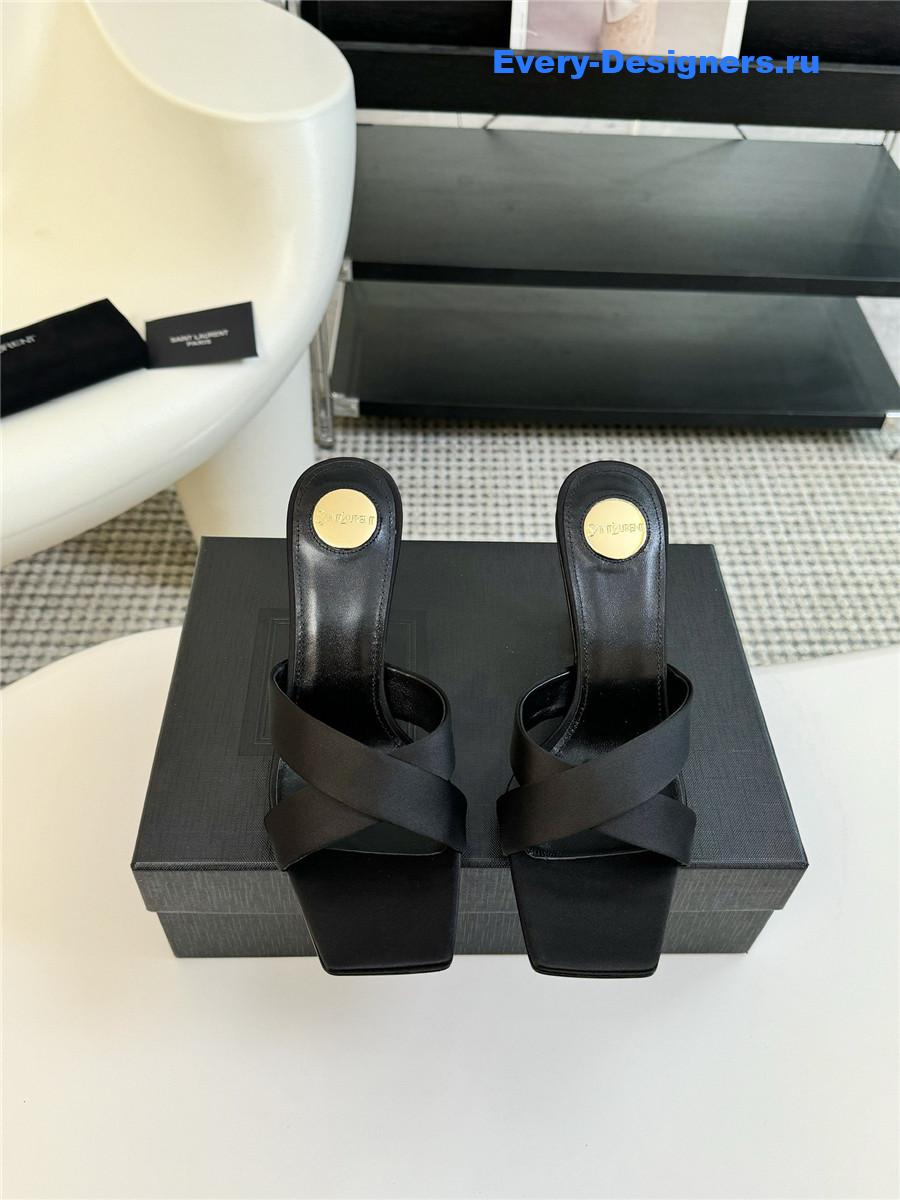 Y51 cross strap Y51 logo high heels