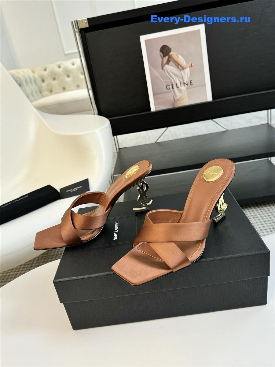 Y51 cross strap Y51 logo high heels