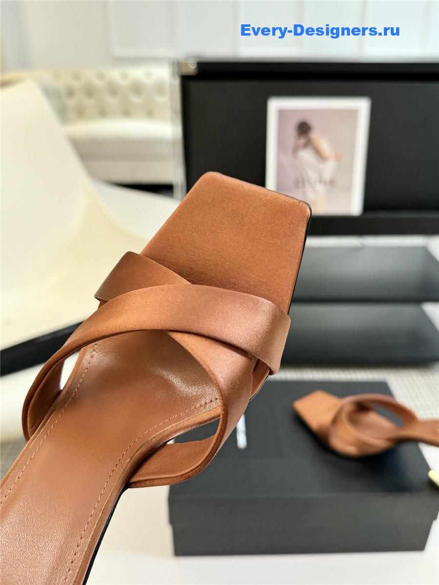 Y51 cross strap Y51 logo high heels