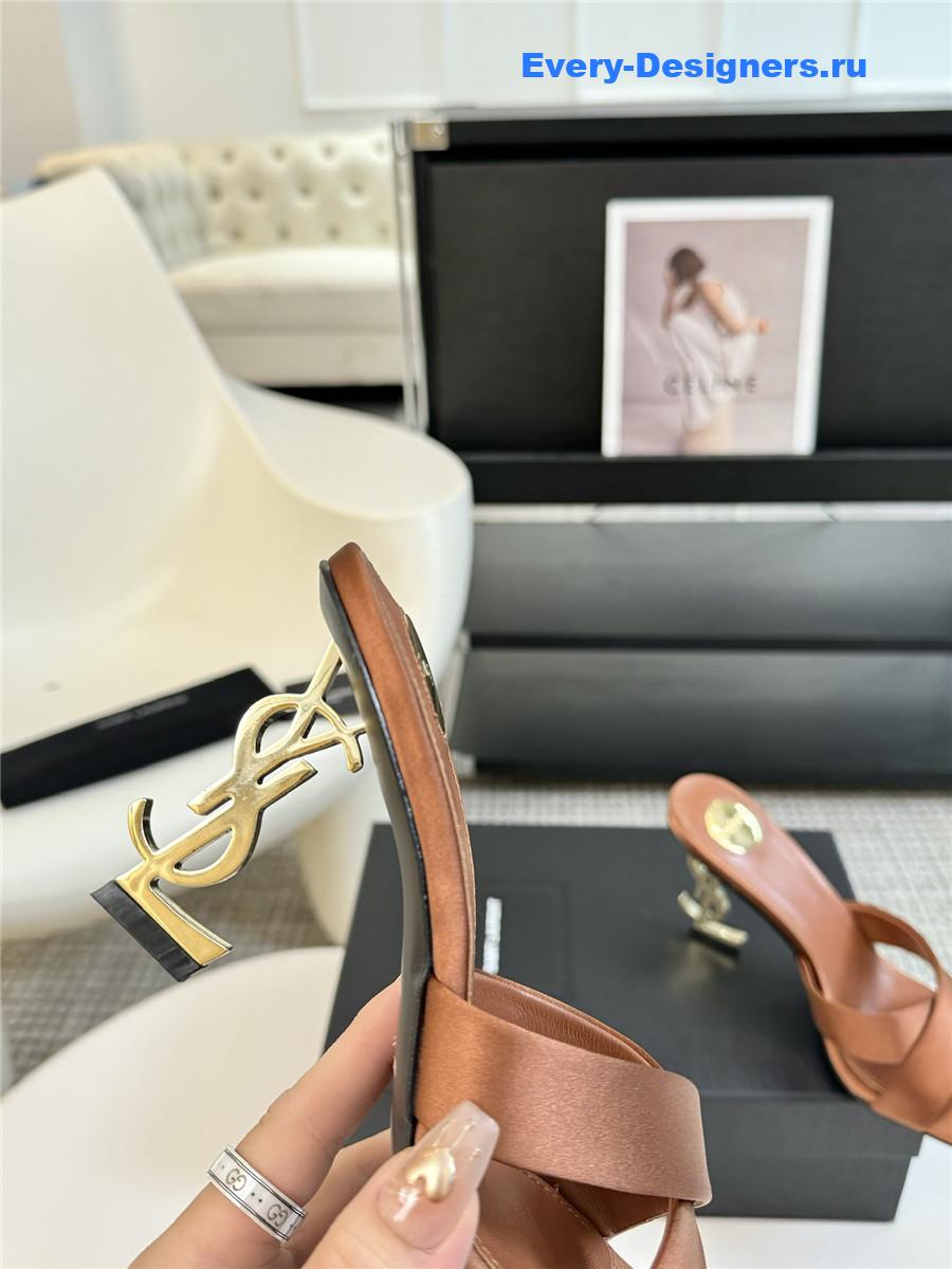 Y51 cross strap Y51 logo high heels