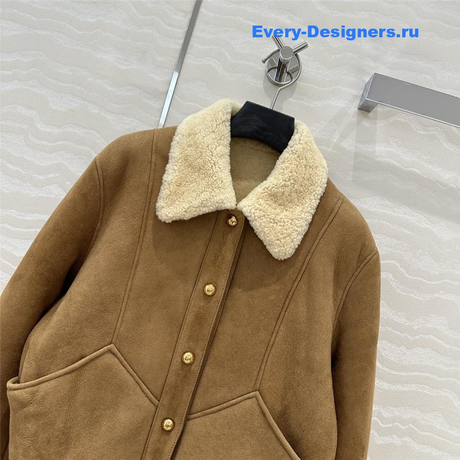 Ce1i*e jacket fur coat