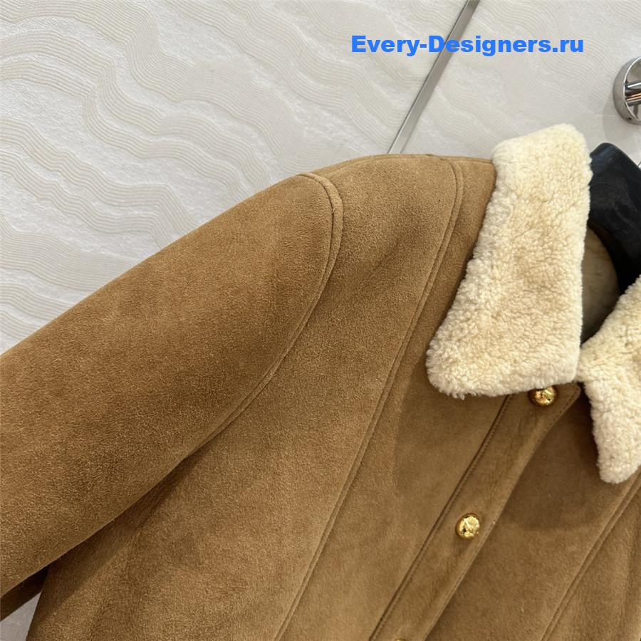 Ce1i*e jacket fur coat