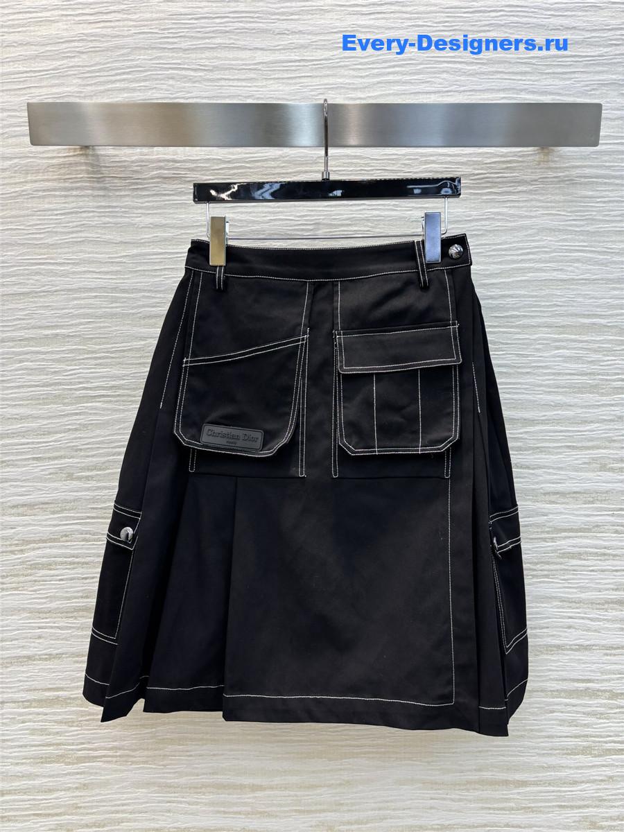 D10r irregular loose casual skirt