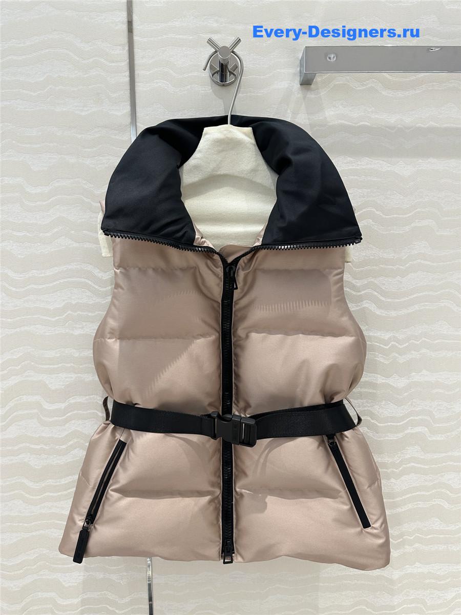 D10r jacket down cotton puffer vest