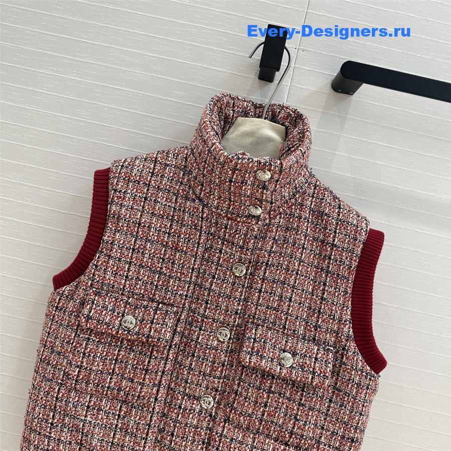 CC Check Padded Vest