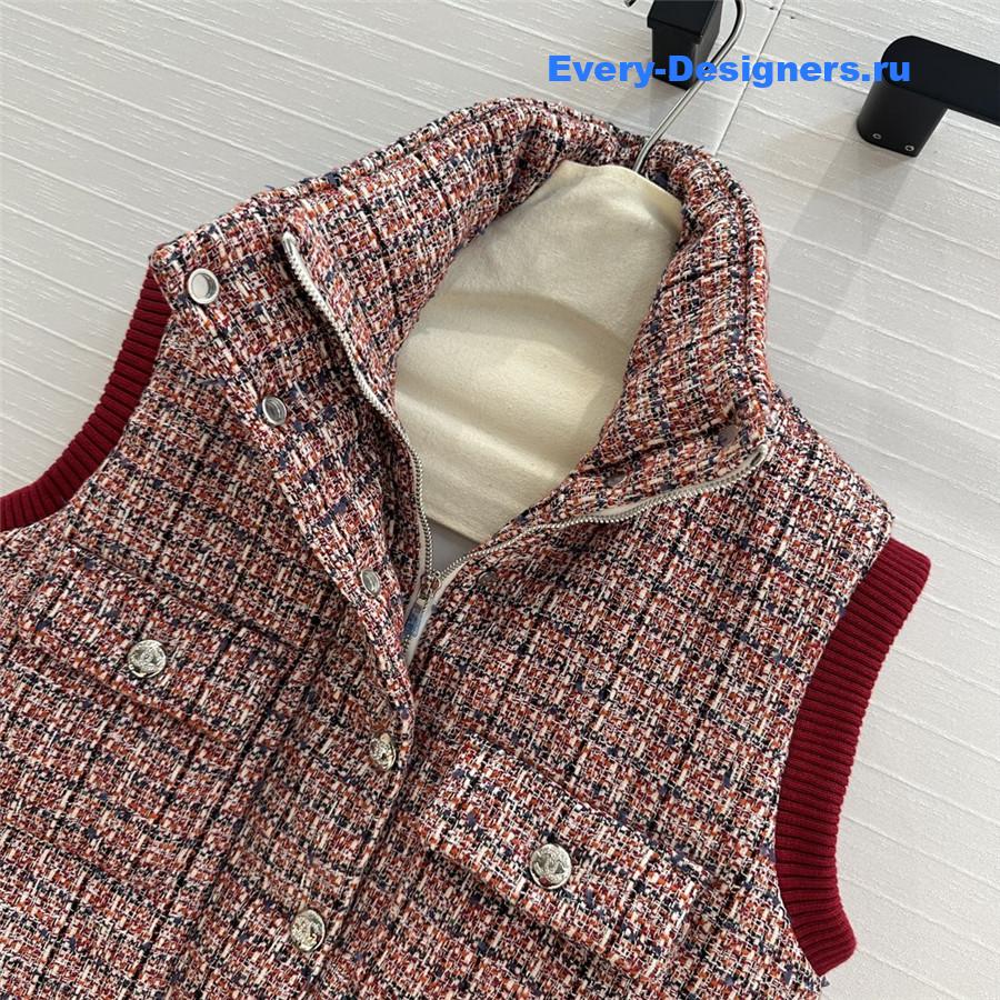 CC Check Padded Vest