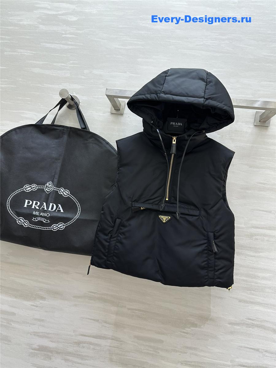 Pra*a hooded down vest