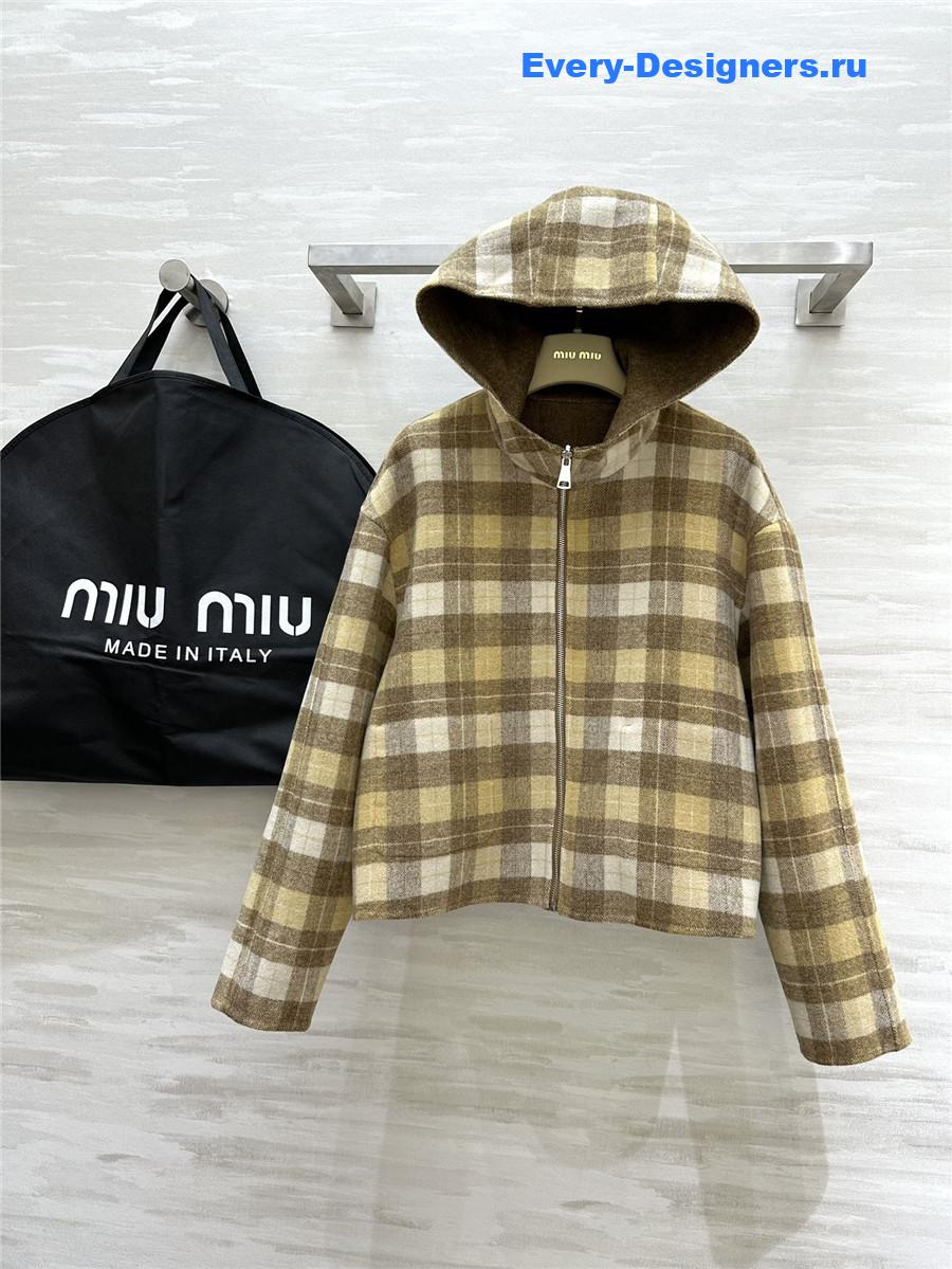 M1um1u handmade wool coat
