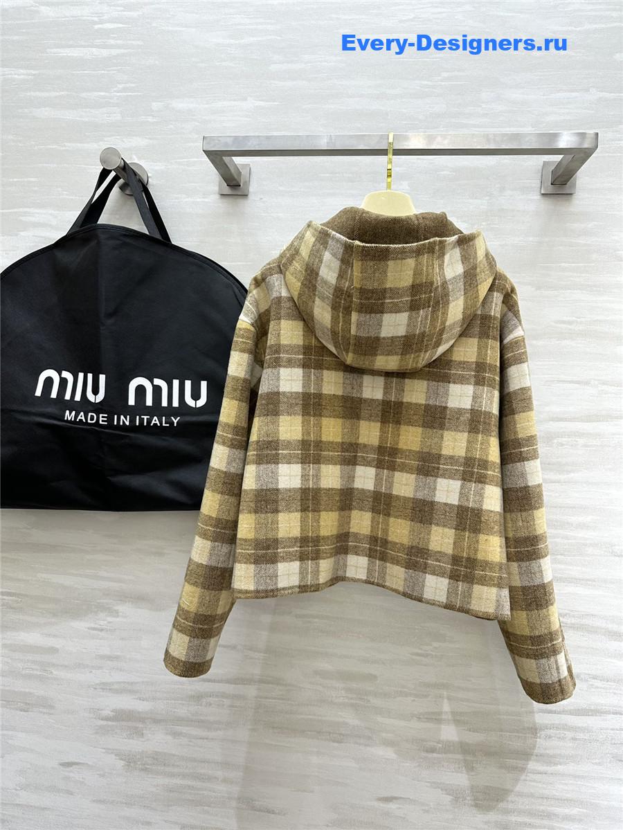 M1um1u handmade wool coat