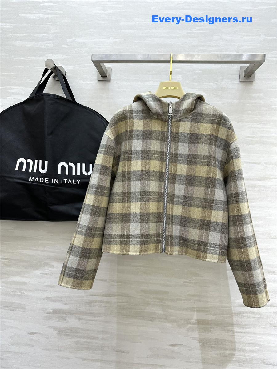 M1um1u handmade wool coat